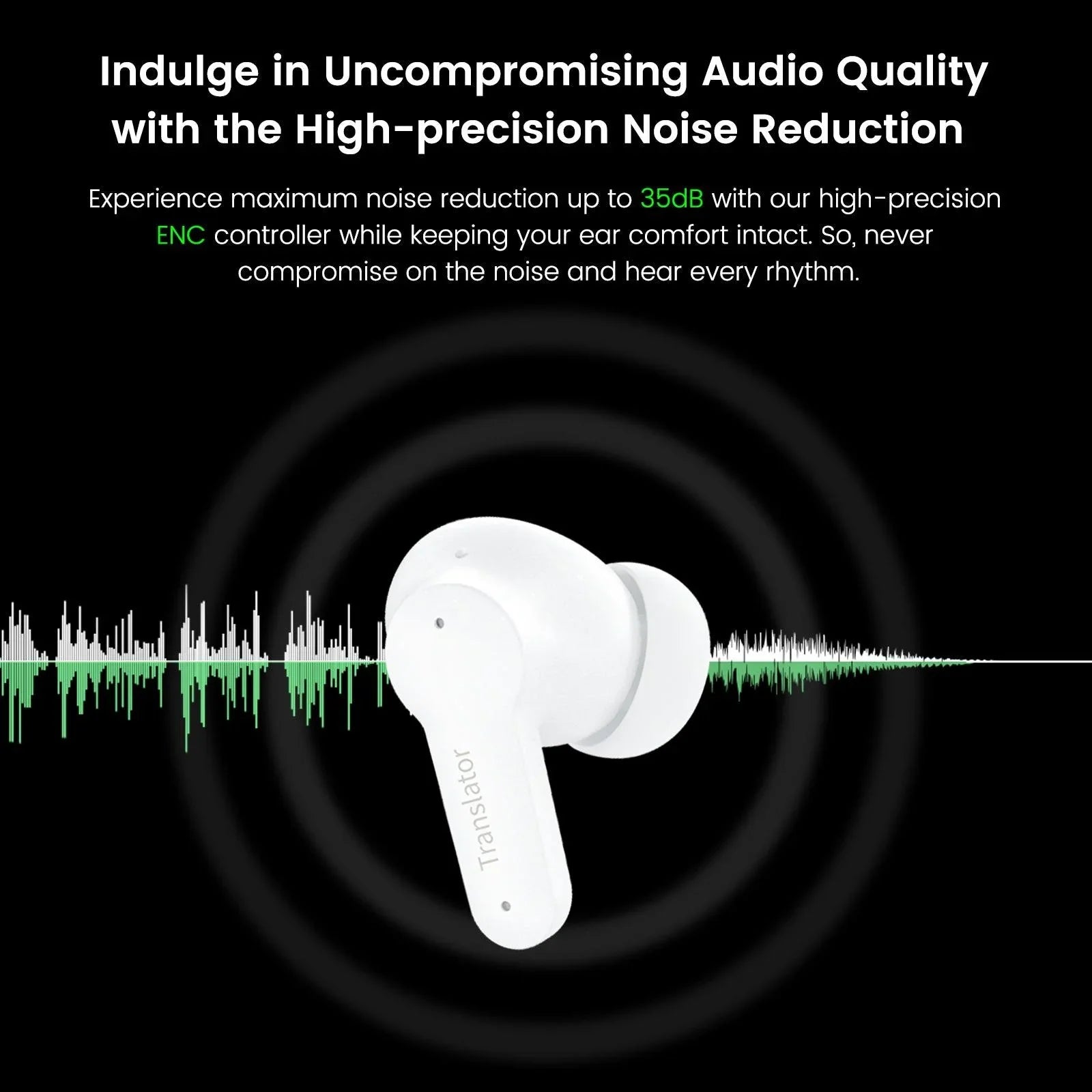 Polyverus® M3 AI Translator Earbuds – Real-Time Language & Offline Mode