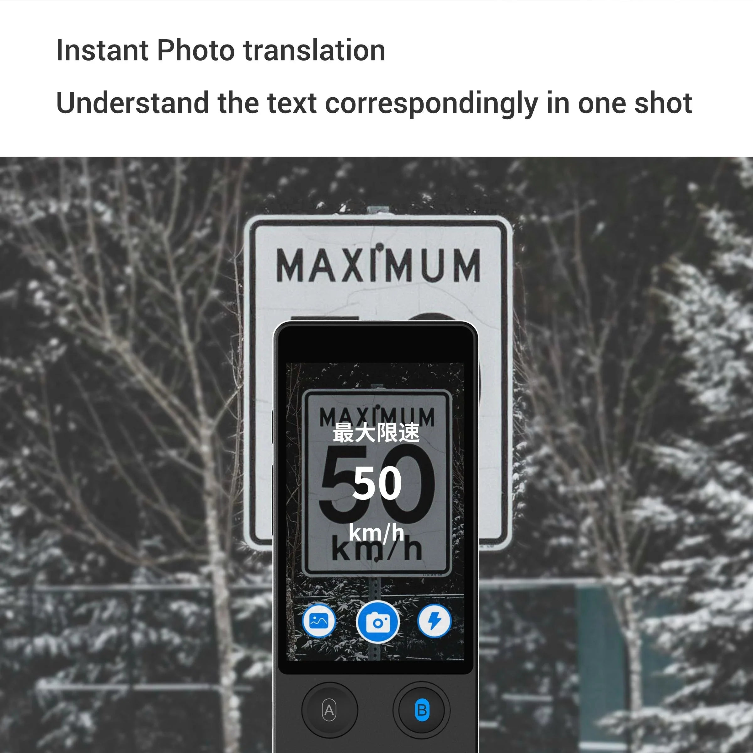 Polyverus® W12 AI Language Translator – 144 Languages, Offline & Online, 98% Accurate