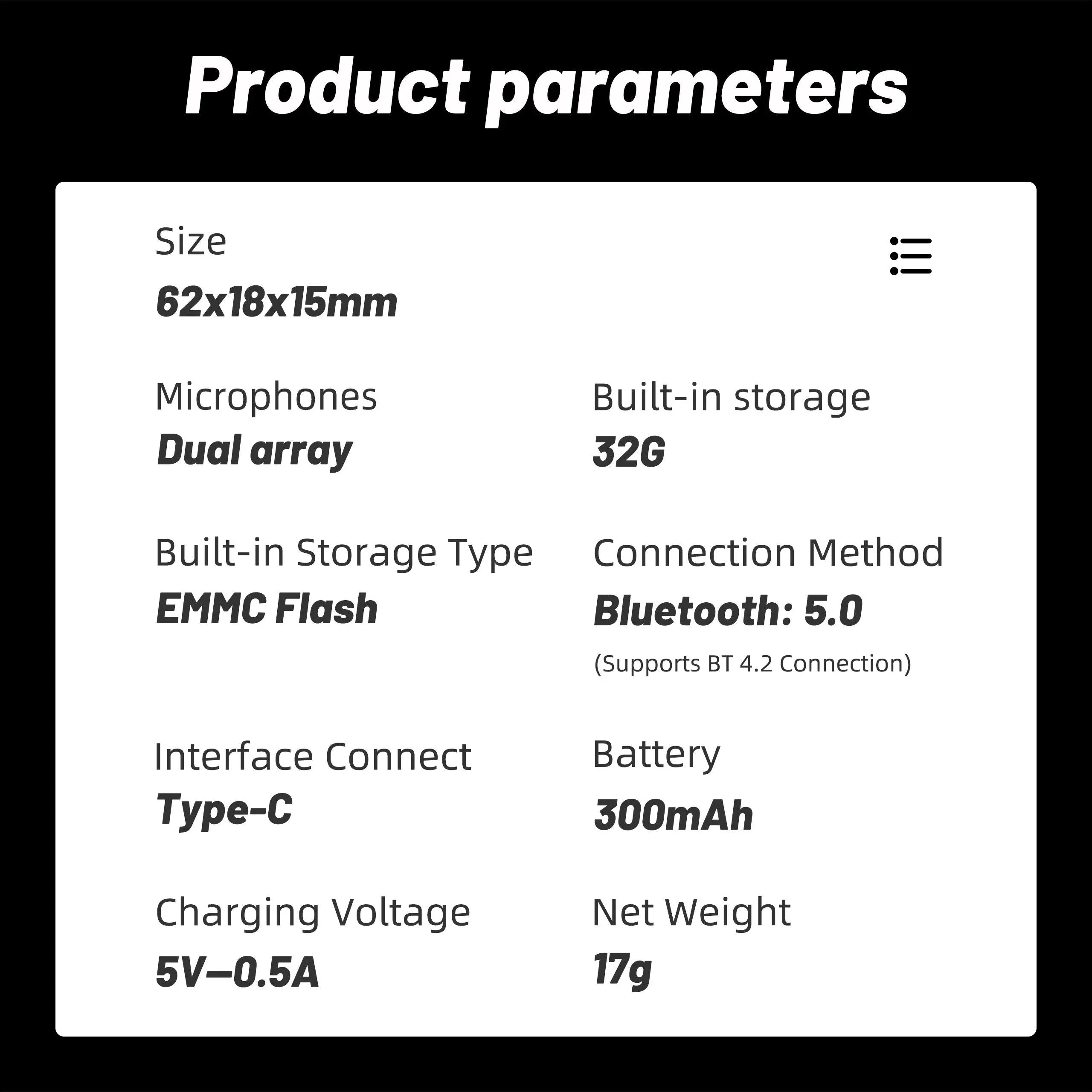 Polyverus® S01 AI Voice Recorder – Smart Offline Translator & Audio Device